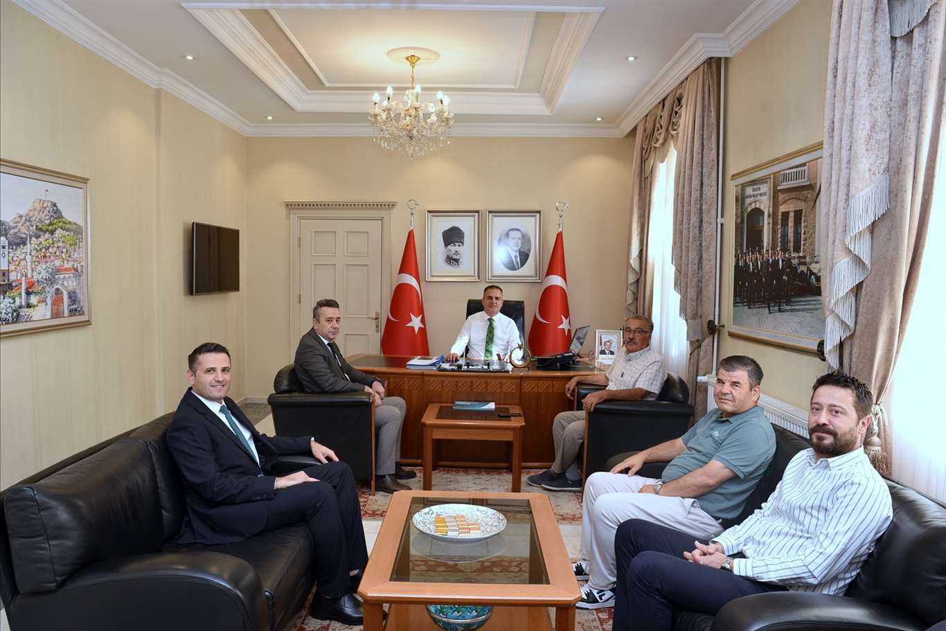 Göktepe Kültür ve Dayanışma Şenliği hazırlıkları valilikte görüşüldü haberi